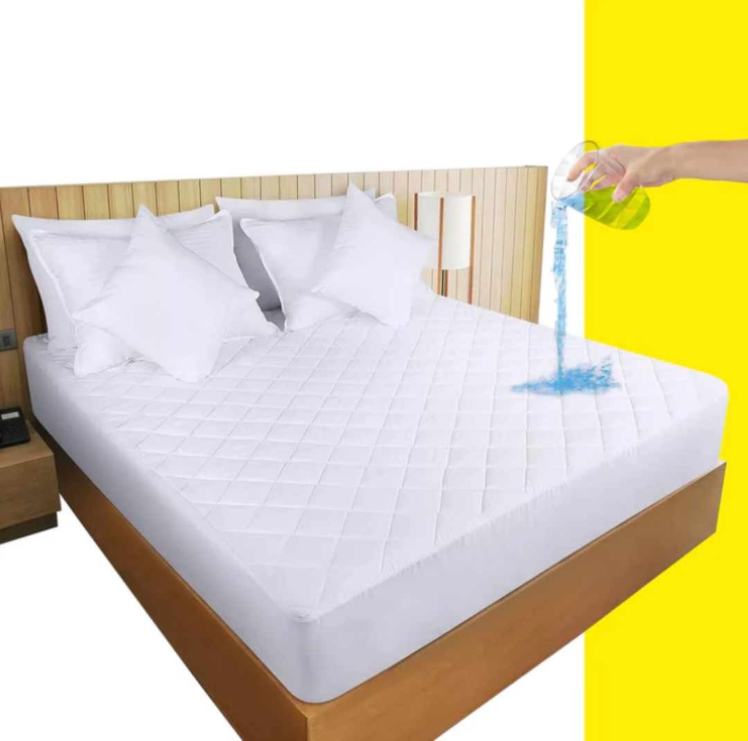 AQUASHIELD - PROTECTOR COLCHON ANTIFLUIDO ACOLCHADO | Despidete de los acaros y regueros
